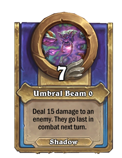 Mercenaries/Umbral Beam 1 Hearthstone Wiki