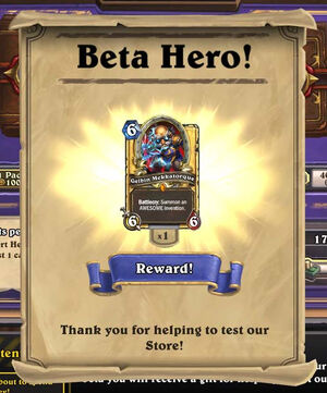 Beta Hero! quest