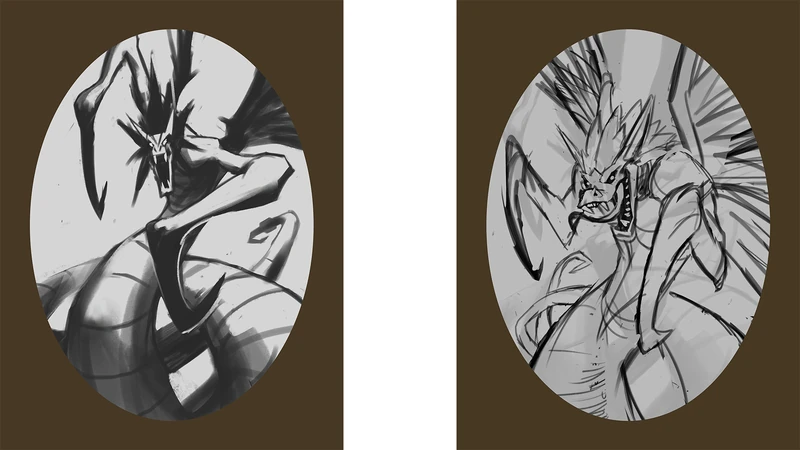 More concept sketches.