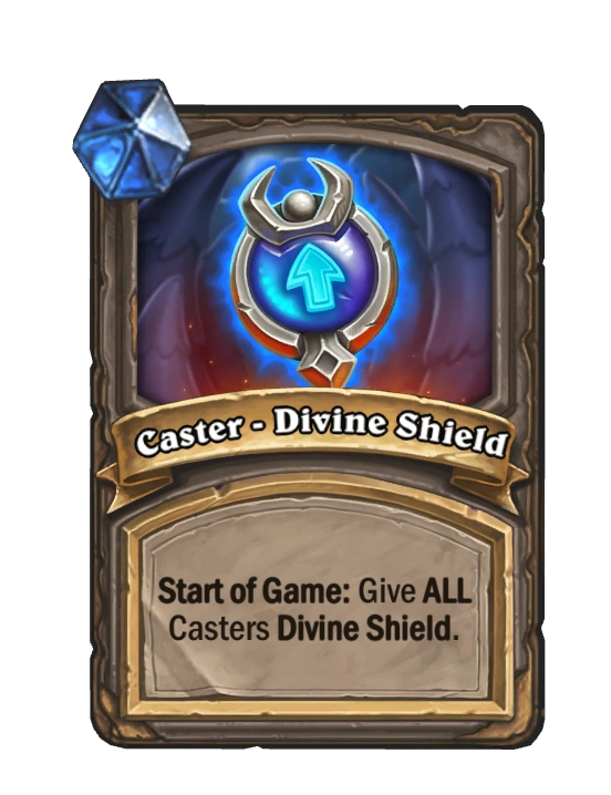 Mercenaries/Caster Divine Shield Hearthstone Wiki