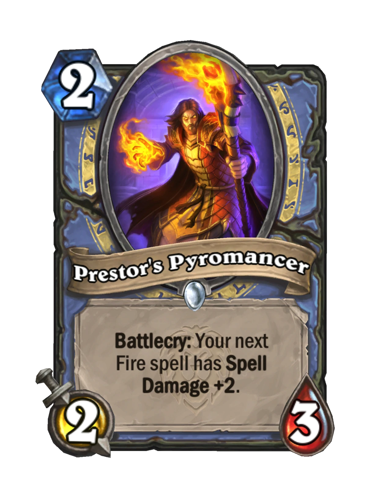Prestor's Pyromancer - Hearthstone Wiki