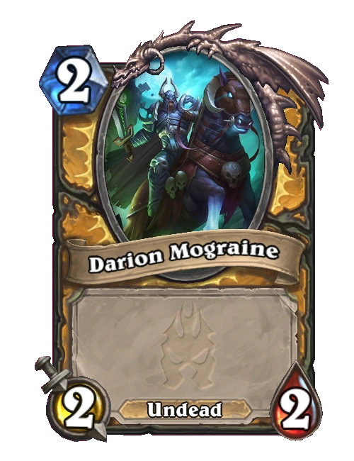 Darion Mograine Hearthstone Wiki