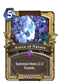 Force of Nature - Hearthstone Wiki