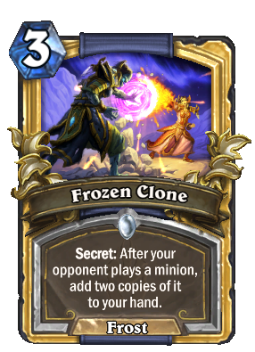 Frozen Clone Hearthstone Wiki