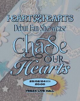 Chase Our Hearts Showcase Poster