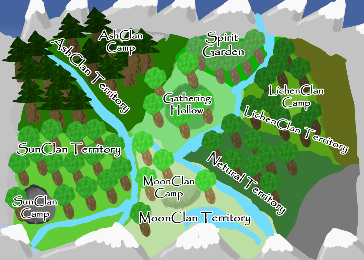 Centuries - Completed Warriors Clan Founder MAP - Dawn of the Clans 