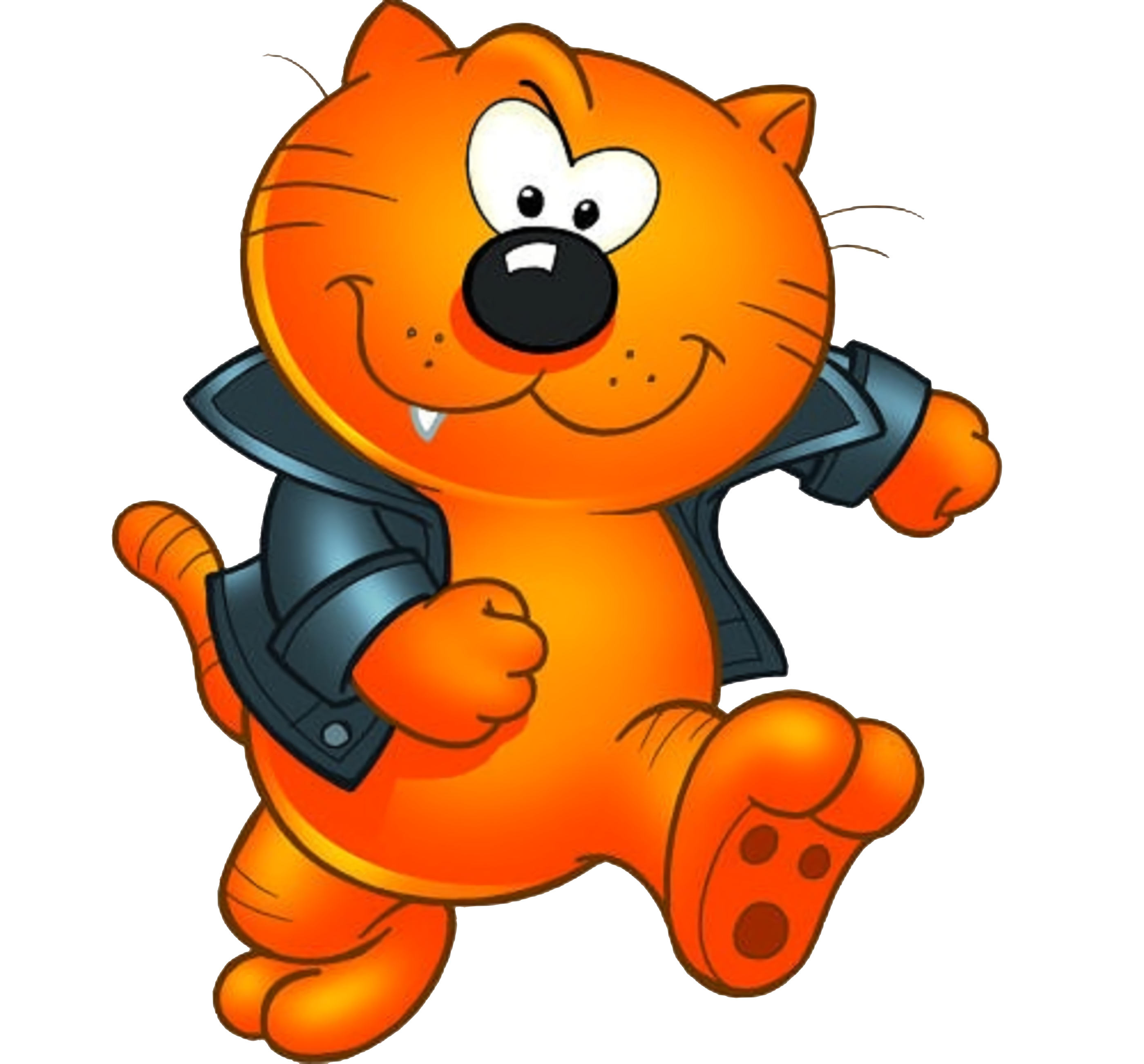 famous orange cartoon characters