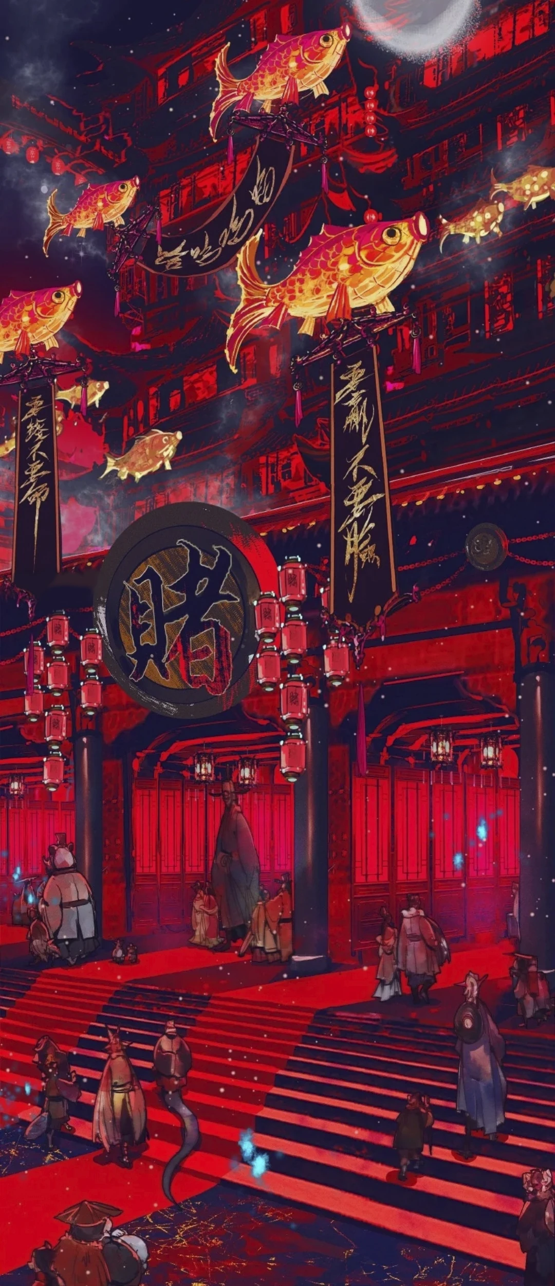 Хуа чен в призрачном городе. Хуа чен князь демонов. Хуа чен в призрачном городе. Столица бессмертных благословение небожителей. Храм 1000 фонарей благословение небожителей.