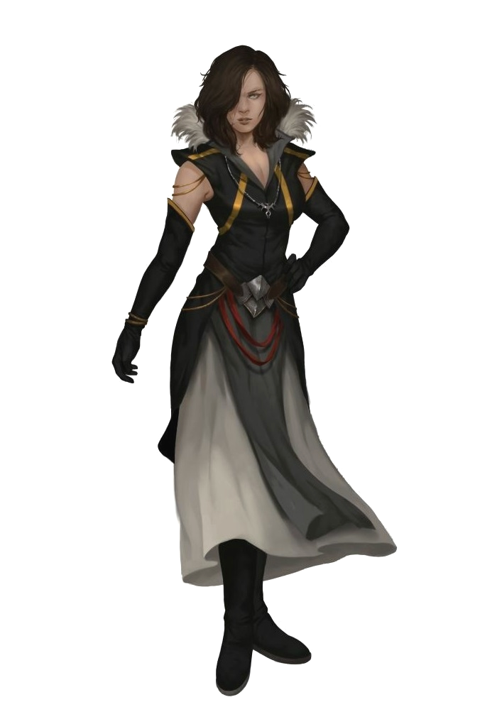 Elberen Harrowdale, Female Human Chronurgy Wizard - The Party - Myth-Weavers