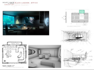 Design board for Paco's office