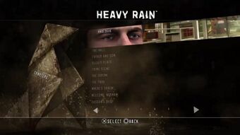 heavy rain 2 ps4