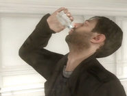 Ethan drinking the poison