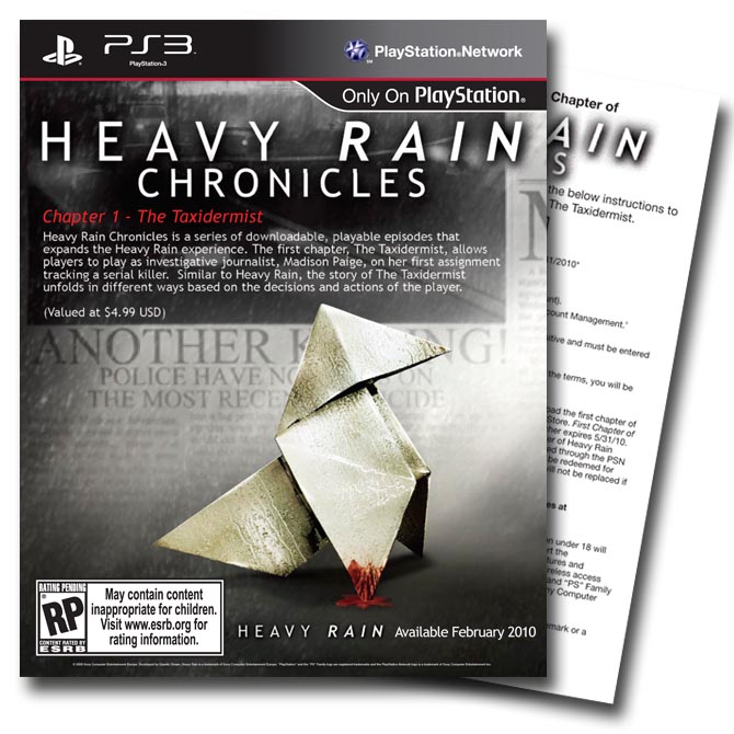 heavy rain game guide