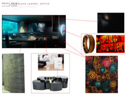 Design board for Paco's office