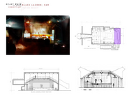 Design board for the club's bar