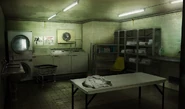 Concept art of a laundromat in the City by Benoit Godde