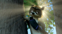 Over the Hedge RJ in a Tree