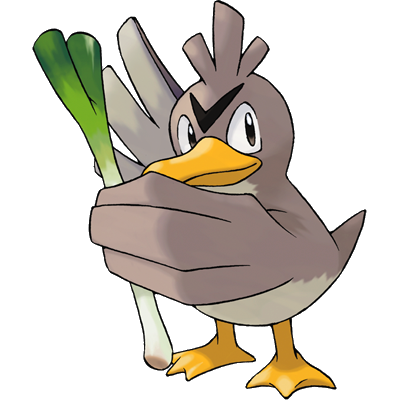 A fake evolution for Farfetch'd. (name pun is - Ymedron's Art