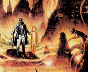 Mister E and Astra in Hell