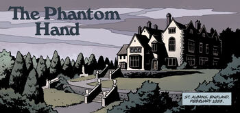 The Phantom Hand title panel