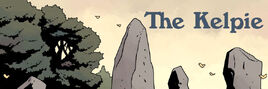 The Kelpie title panel