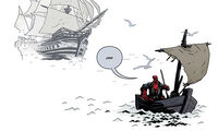The Storm - Silent Sea flashback panel