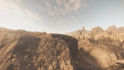 The blazing sands of Menkent.