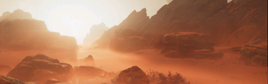 Quake Desert Landscape