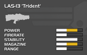 Fully upgraded LAS-13 Trident