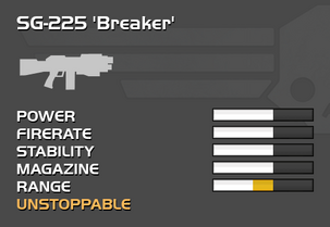 Fully upgraded SG-225 Breaker