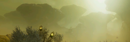 Acidic Desert Landscape