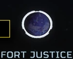Fort Justice map