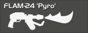 FLAM-24 Pyro (pistol Perk)