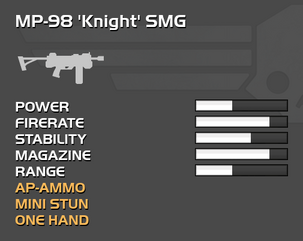 Mp 98 Knight Smg Helldivers Wiki