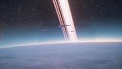 A  Squadron in orbit over Borea