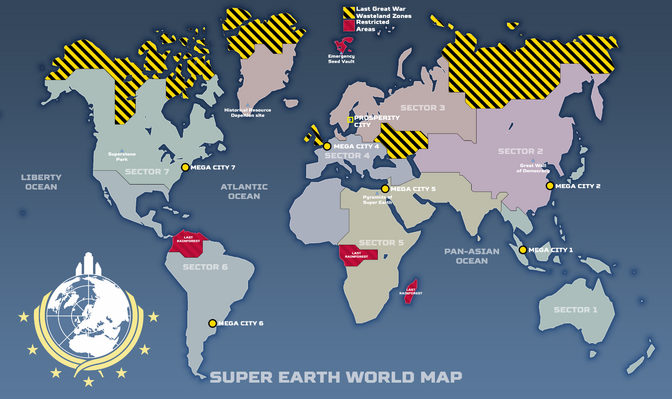 SE World Map