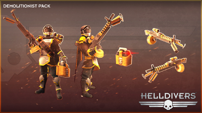 Demolitionist Pack Helldivers Wiki