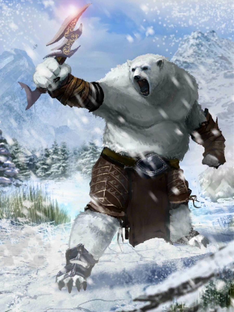 armored polar bear