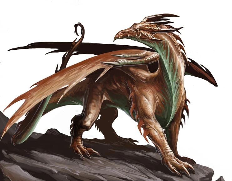 Copper Dragon Hell in the Earth Wiki Fandom