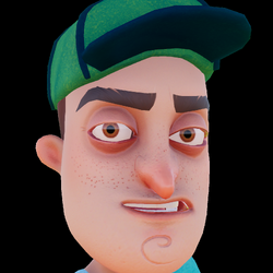 Kids playing hello neighbor store