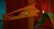 The crowbar in the Hello Guest Announcement Trailer.