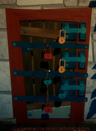 The basement door in Secret Neighbor