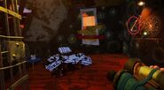 The crowbar location in Hello Neighbor 2 Alpha 1.