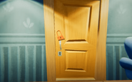 The basement door in Act 1