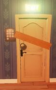 The basement door in Pre-Alpha