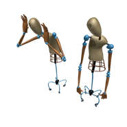 3D Model of the mannequins