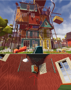The location of the crowbar in Beta 3 - Full Game.