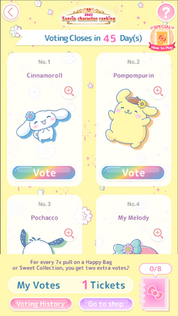 The 80 chosen Sanrio character contestants in the 2021 Sanrio Character  Ranking 🏆 Which character/s are you voting for? : r/sanrio