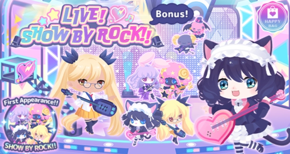 SHOW BY ROCK!! in 2023  Showbyrock sanrio, Sanrio, Sanrio hello kitty