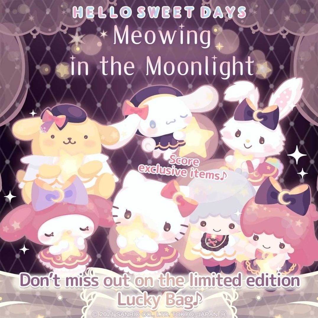 Meowing in the Moonlight | Hello Sweet Days Wiki | Fandom